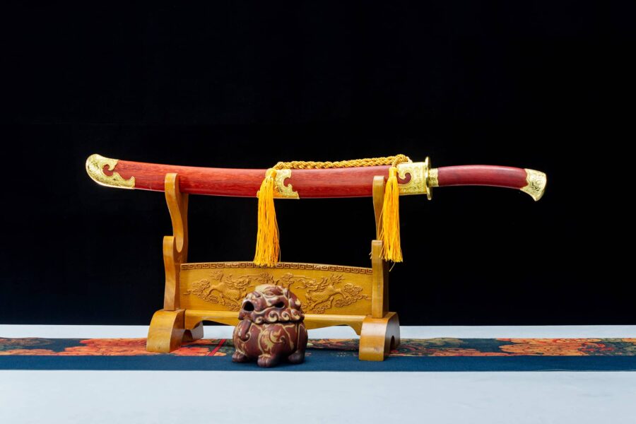 Embroidered Spring Knife Cold Weapon Ancient Chinese Weapon - Image 5