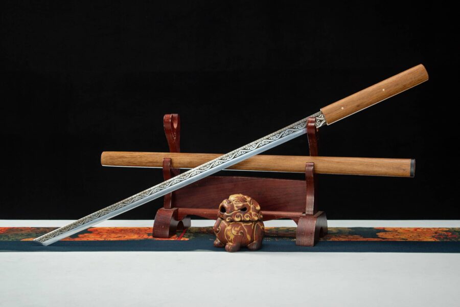 Tang horizontal sword cold weapon ancient Chinese weapons - Image 3